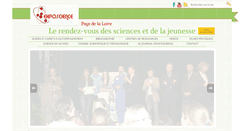 Desktop Screenshot of exposcience.org